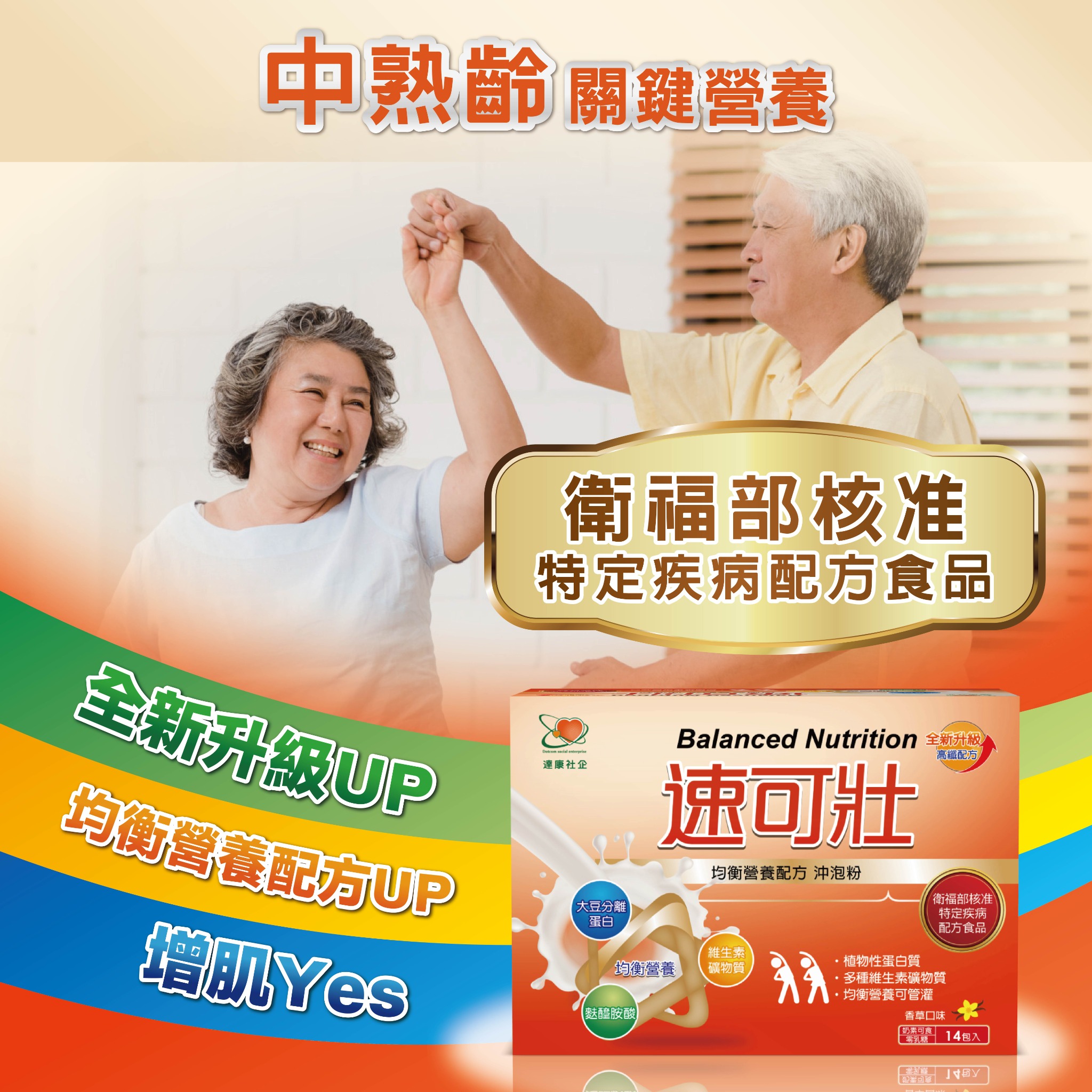 速可壯機能沖泡粉產品介紹第二頁